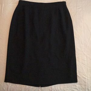 DONATED- Liz Claiborne Black Pencil Skirt